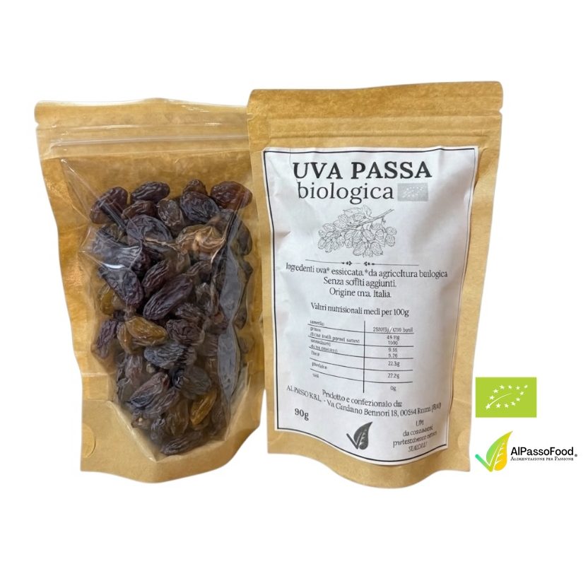 Uva passa biologica