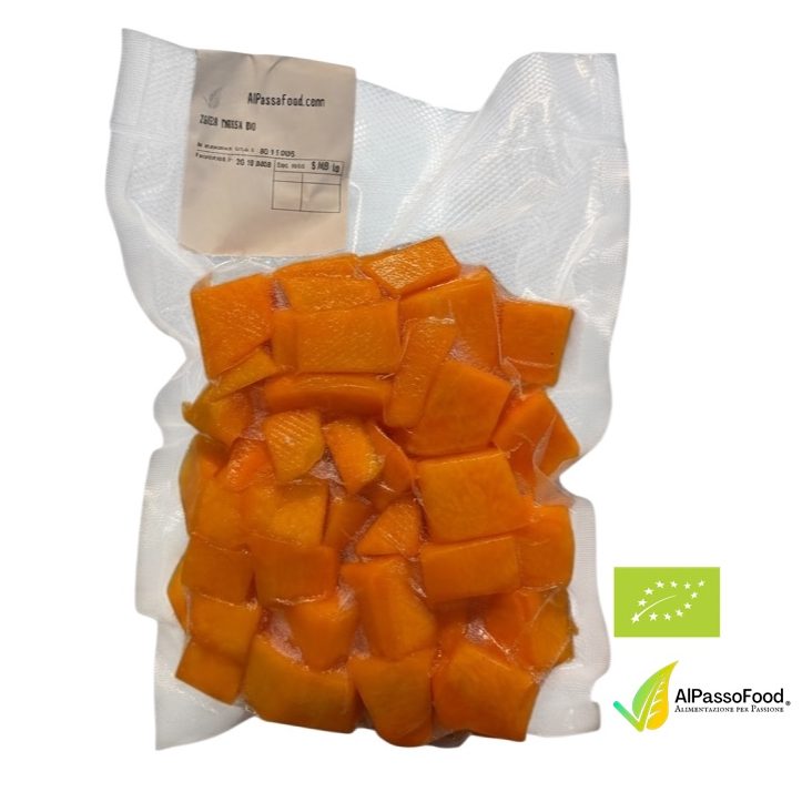 Zucca Pulita a Pezzi Biologica